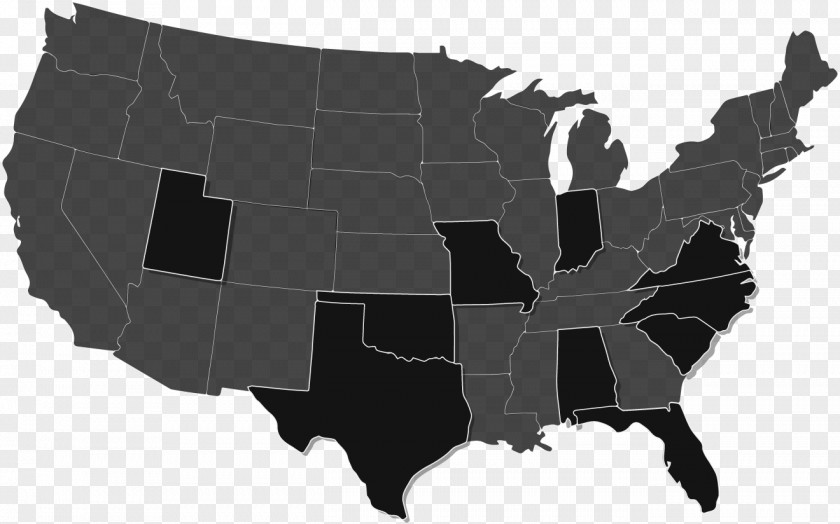 United States World Map U.S. State Blank PNG