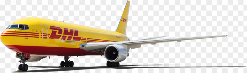 DHL EXPRESS Boeing 737 Next Generation 767 Airplane PNG