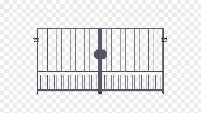 Gate Wrought Iron Fence Door PNG