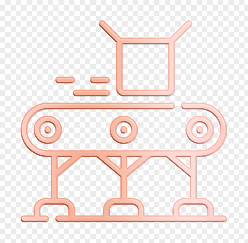 Manufacturing Icon Conveyor PNG