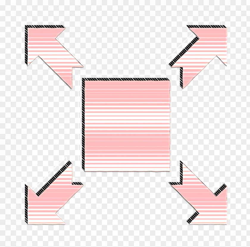 WebDev SEO Icon Full Screen Arrows Expand PNG