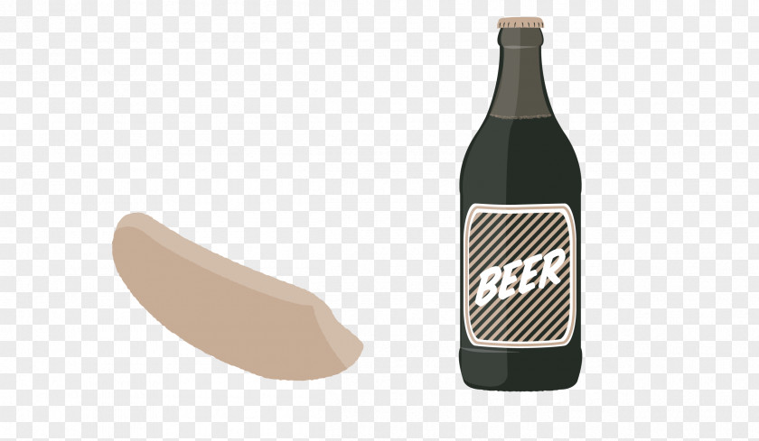 Beer Bottle Wine Glass PNG