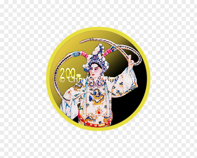 Coin Beijing Peking Opera Colored Coins PNG