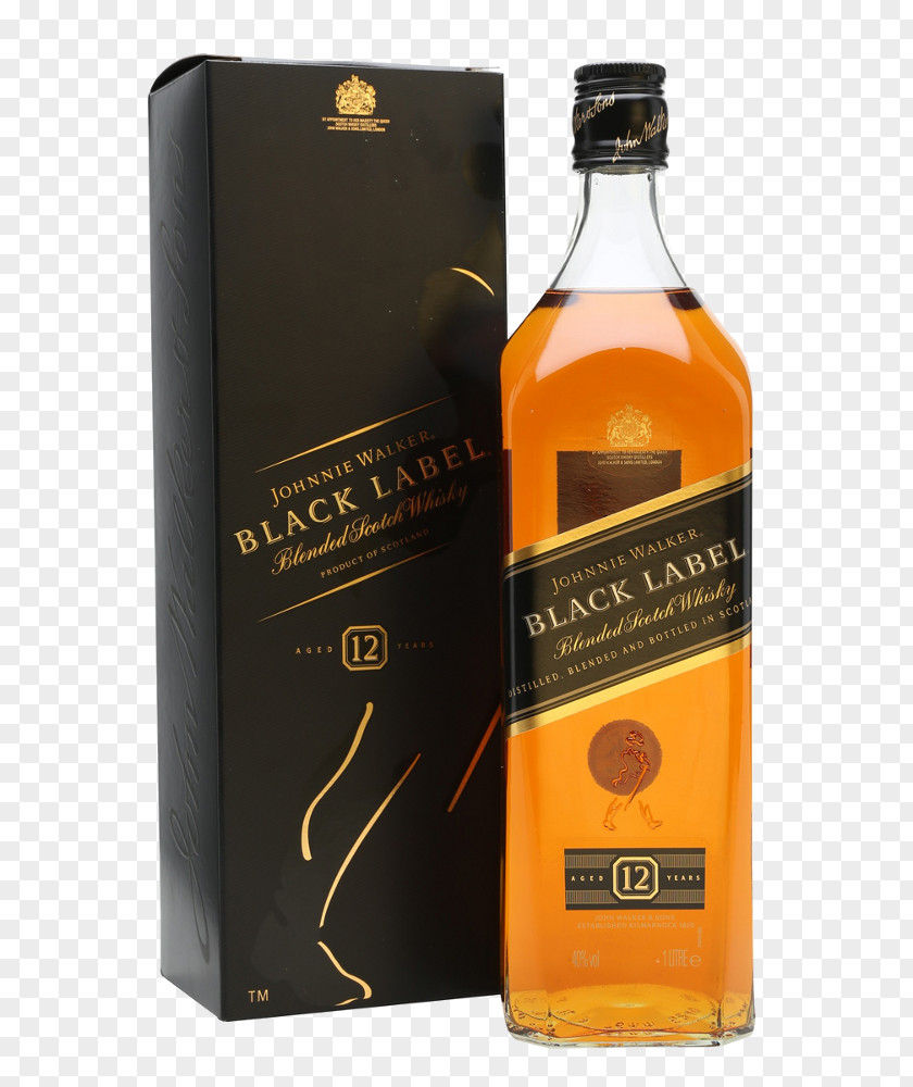 Johnny Walker Scotch Whisky Blended Whiskey Distilled Beverage Wine PNG