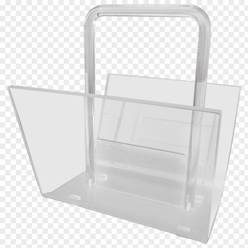 Magazine Stand Plastic Rectangle PNG