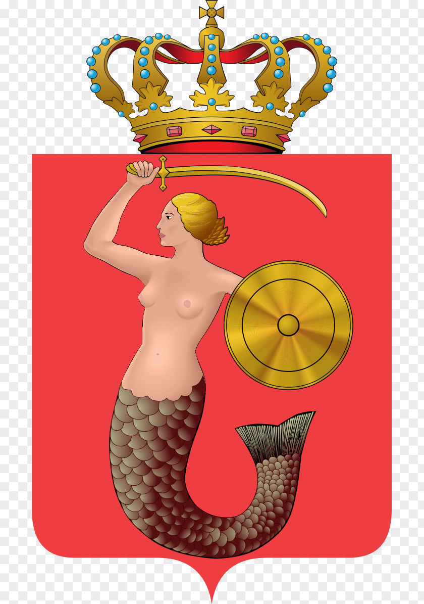 Mermaid Of Warsaw Coat Arms PNG
