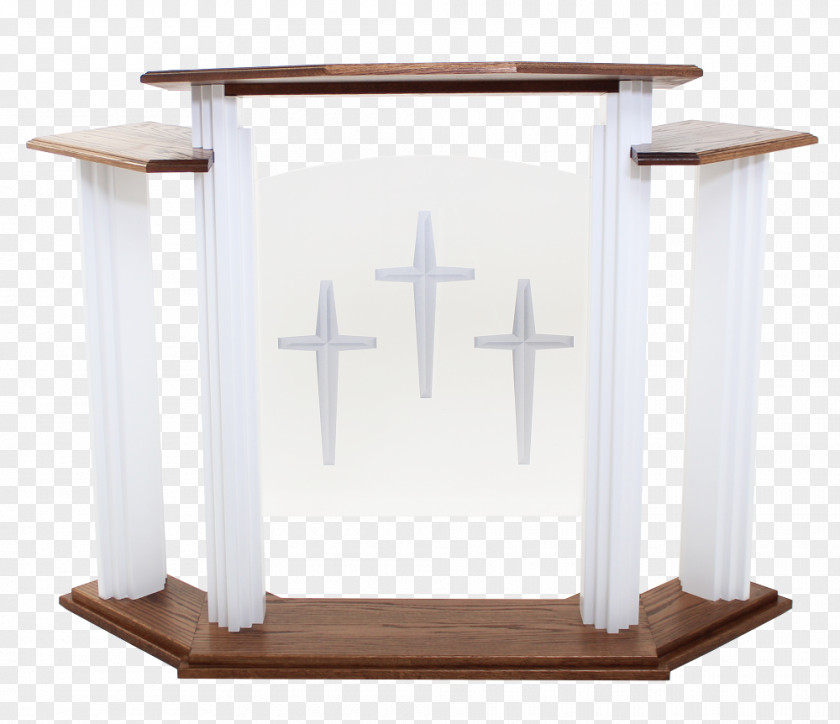 Pulpit Bedside Tables Altar Furniture PNG