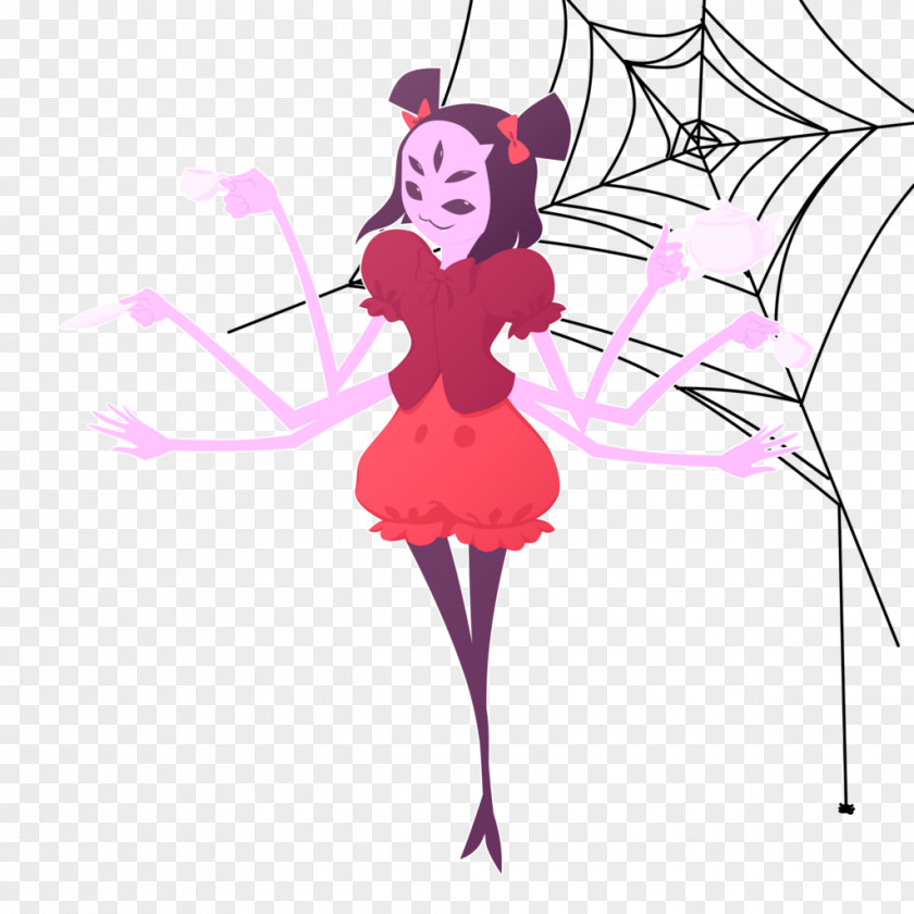 Spider Web Illustration Undertale Little Miss Muffet PNG