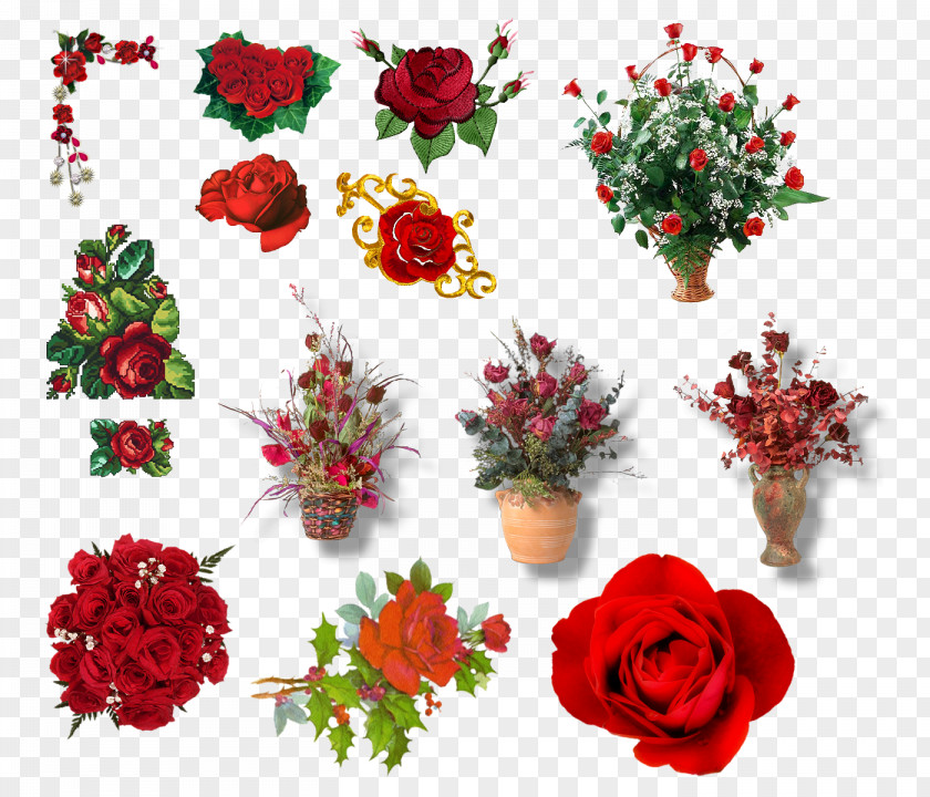 BORDAS Cut Flowers Photomontage Photography PNG