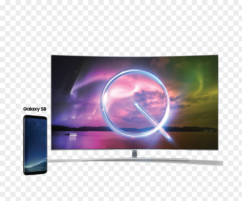 Lcd Tv LED-backlit LCD Quantum Dot Display Samsung Q7F Computer Monitors PNG