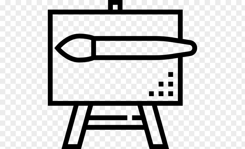 Painting Canvas Art Easel PNG