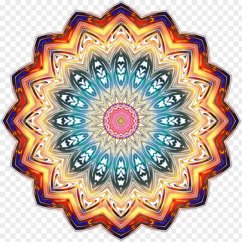 Vector Graphics Mandala Color Clip Art PNG
