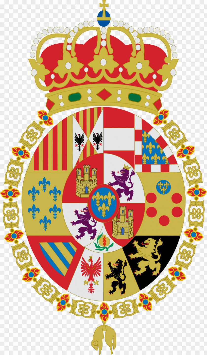 British Royal Family Coat Of Arms Spain Escutcheon Catholic Monarchs King PNG