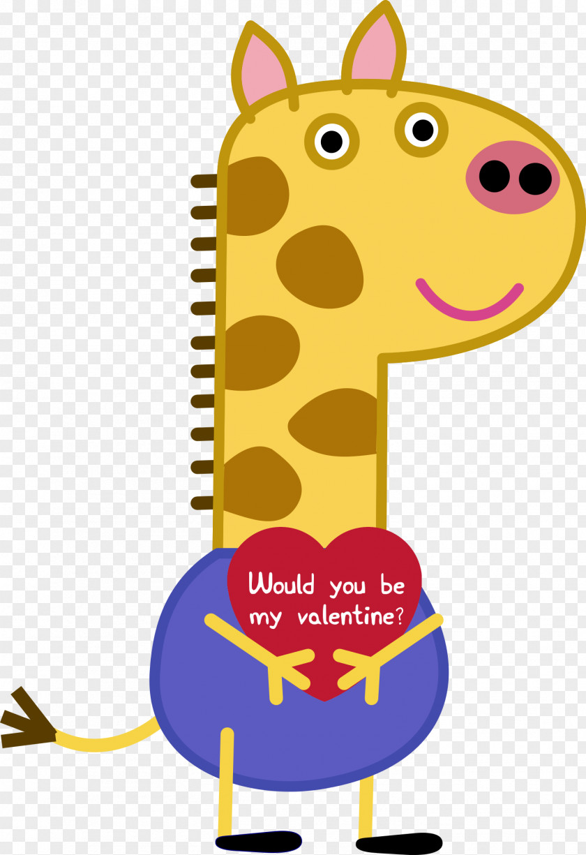 Daddy Pig Gerald Giraffe LP Record Clan Kohaku PNG