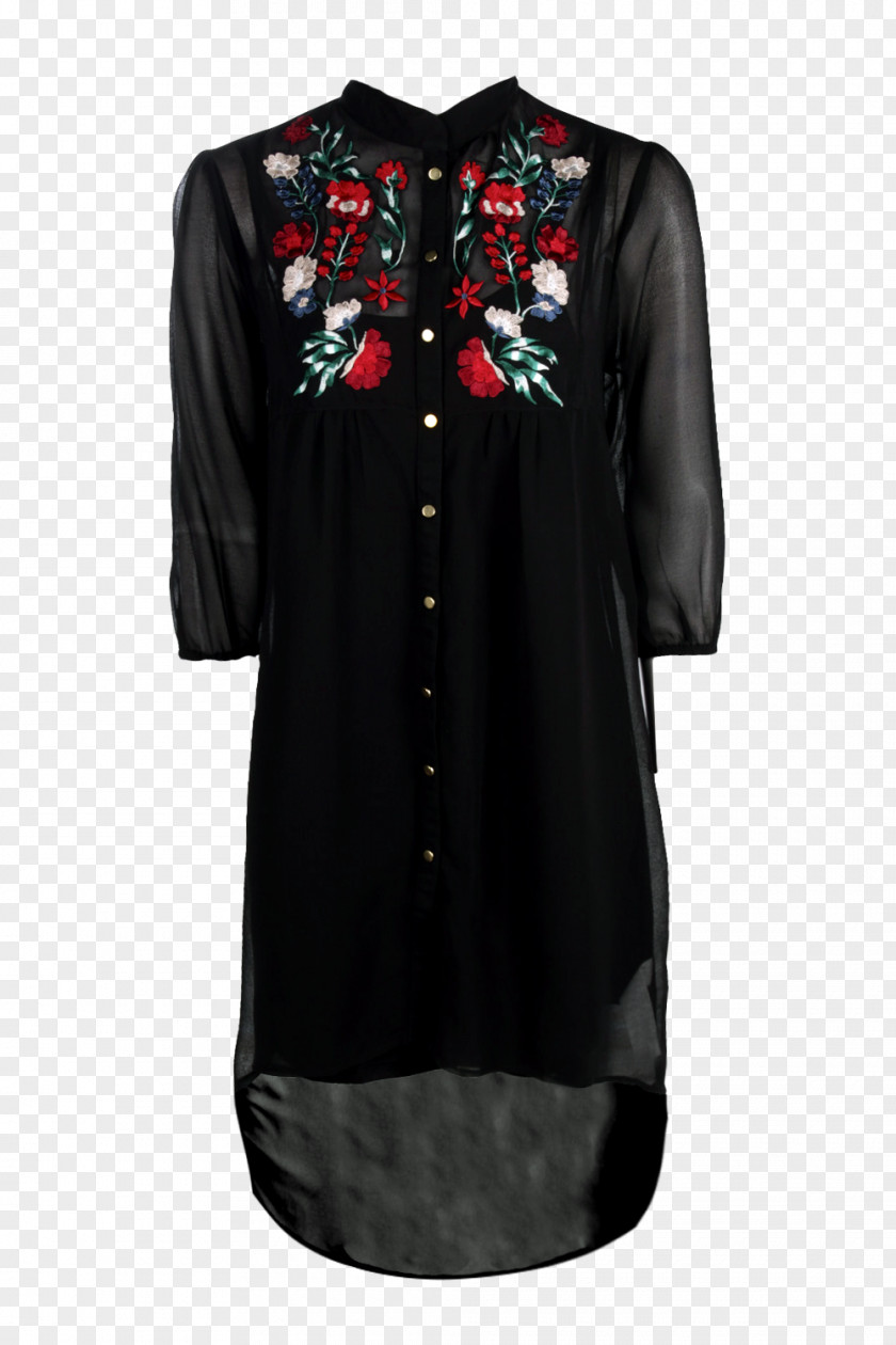 Dress Blouse Sleeve Embroidery Shirt PNG