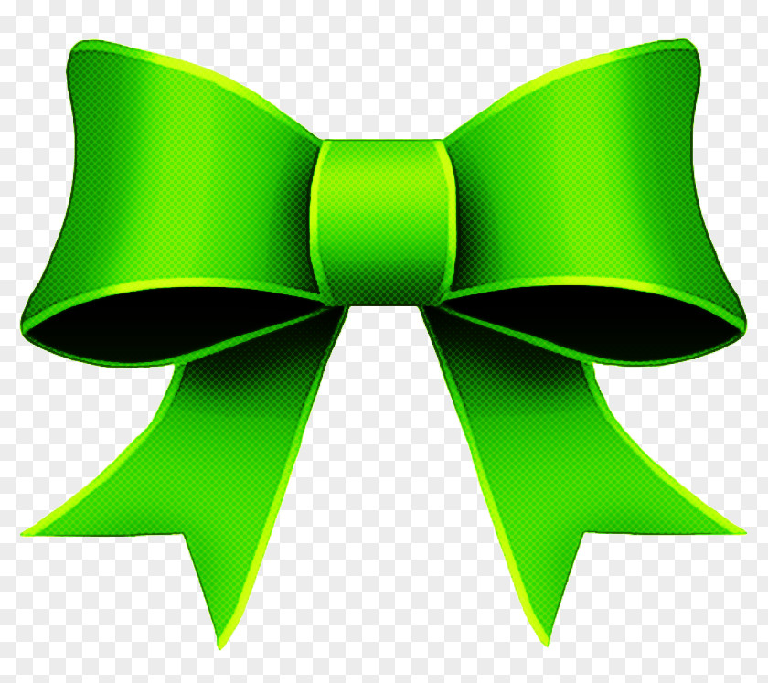 Green Ribbon Yellow Symbol Line PNG