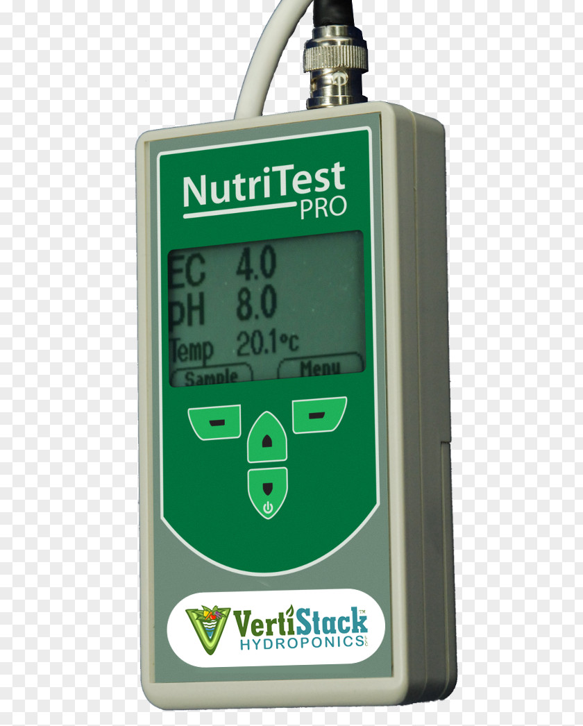 Hydroponic Basil Measuring Scales Autogrow Systems Nutritest Handheld Combo Meter Pro AutoGrow NutriTest EC/TDS, PH, Temperature Product PNG