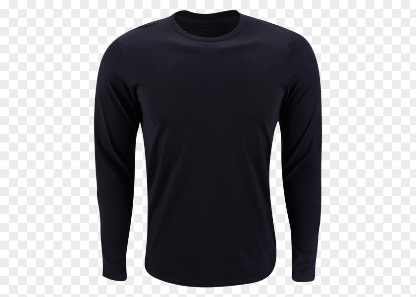 T-shirt Long-sleeved Crew Neck PNG