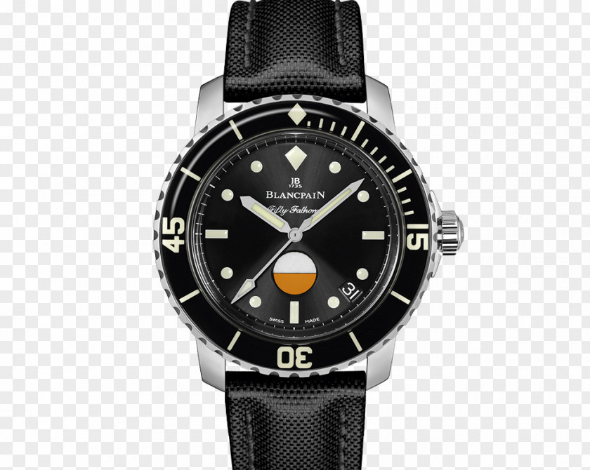 Watch Baselworld Blancpain Fifty Fathoms Diving PNG