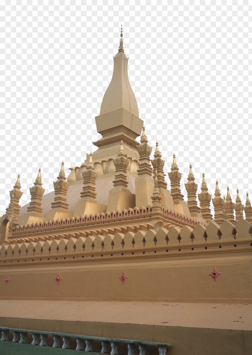 Asia Attractions Pha That Luang Haw Phra Kaew Sipsongpanna Zongfosi Architecture PNG