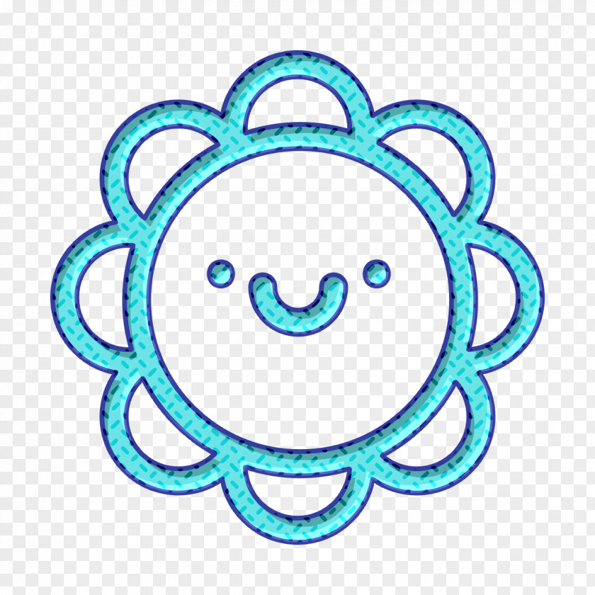 Icon Flower Smile Baby Pack 1 PNG