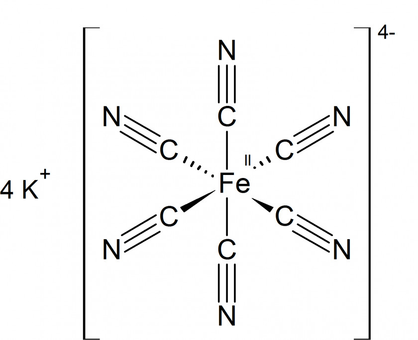 Iron Potassium Ferricyanide Ferrocyanide PNG