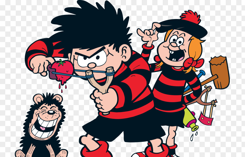 Breakfast Restaurant Comic Book Dennis The Menace And Gnasher Whitbread PNG