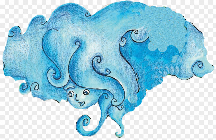 Dios Octopus Marine Mammal Turquoise PNG