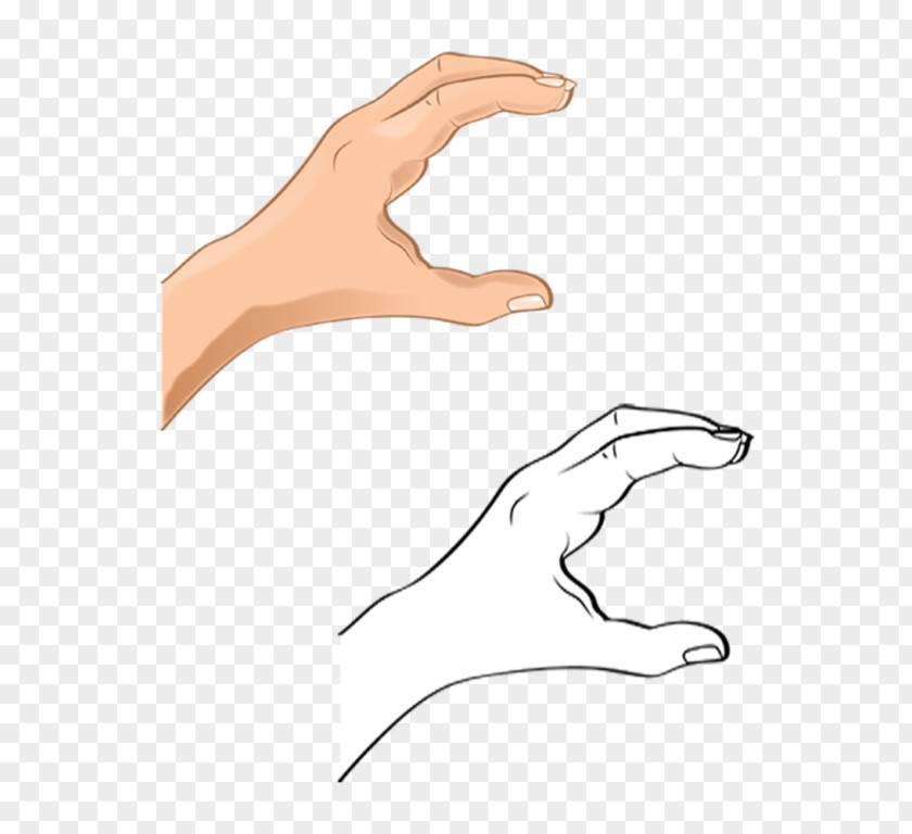 One Hand Entertainment Thumb Model Product Graphics PNG