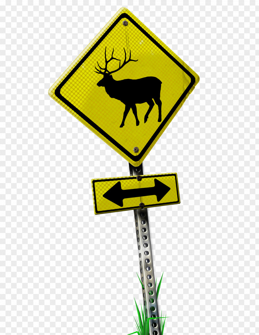 Pole Traffic Sign Signage PNG