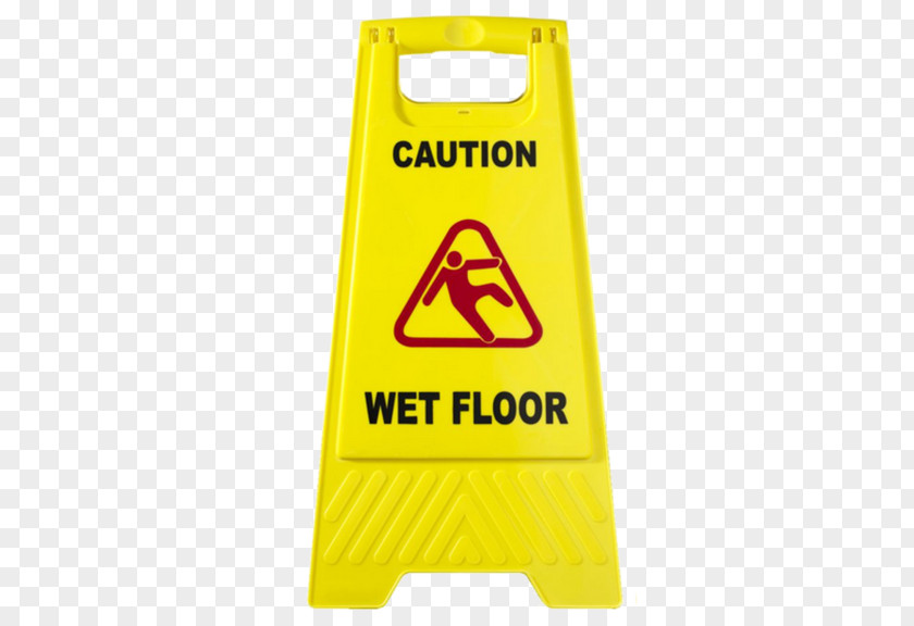 Wet-floor Floor Cleaning Warning Sign Signage Mop PNG