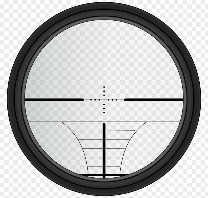 Blindfold Pictures Telescopic Sight Reticle Clip Art PNG