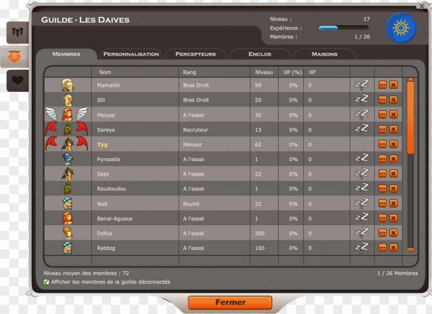 Members Dofus Guild Player Versus Massively Multiplayer Online Role-playing Game The Settlers PNG