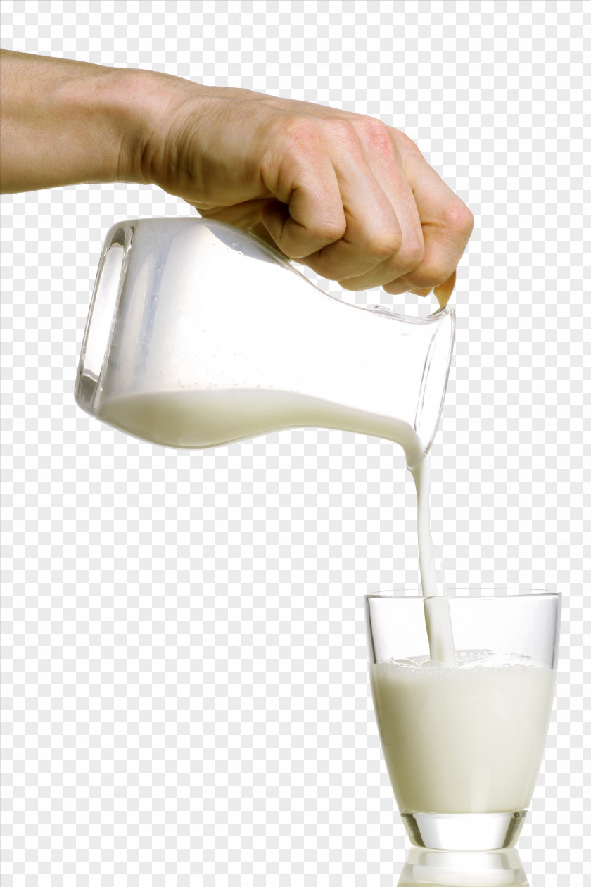 Pour The Milk Cup Down Raw Breakfast Glass PNG