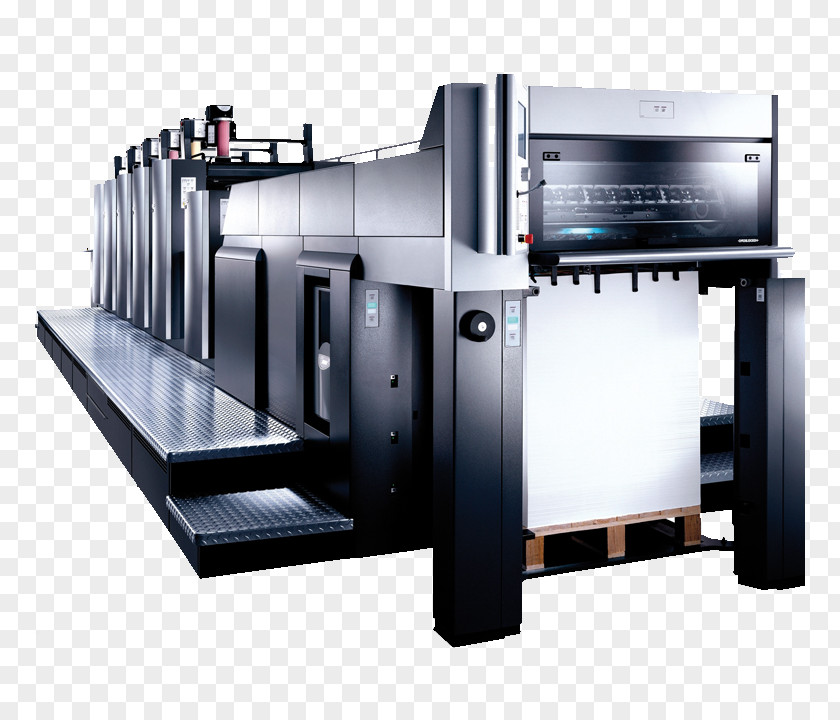 Printer Paper Offset Printing Press PNG