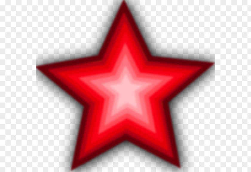 Red Star Clipart Clip Art PNG