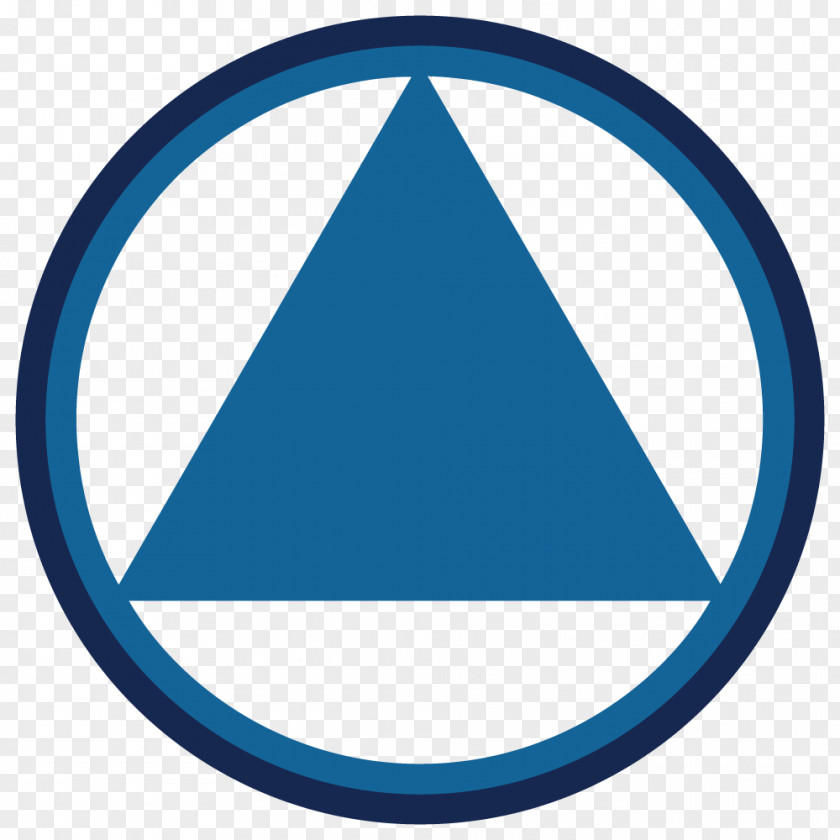 SIMBOL Ottawa Area Intergroup Of Alcoholics Anonymous Logo Triangle Clip Art PNG