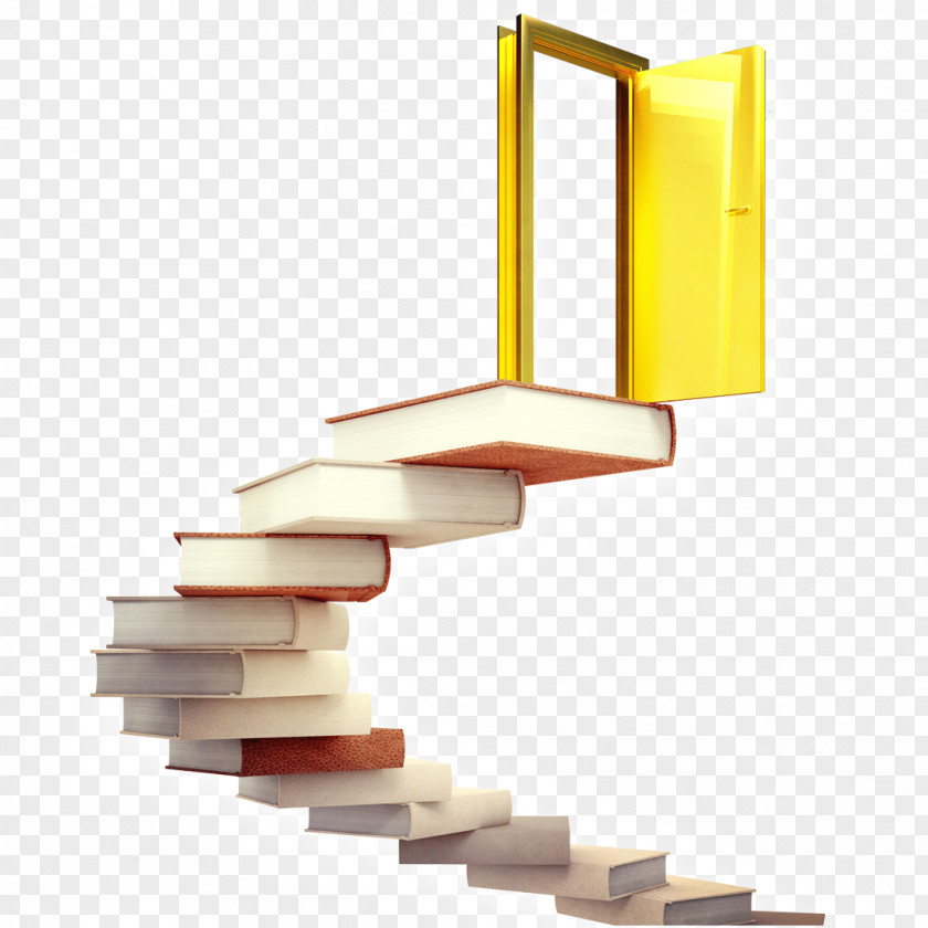 Books And Doors Door Knowledge Stock Photography Stairs Illustration PNG