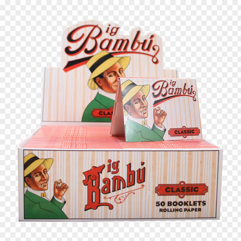 Cigarette Bambu Rolling Papers Big PNG