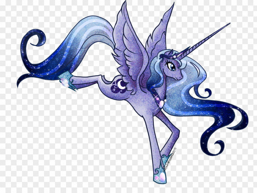 Fantastic Blue Cresent Princess Luna 9 Moon DeviantArt 10 PNG