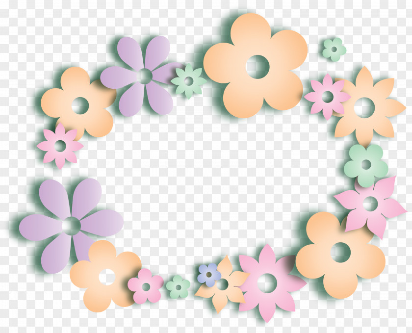 Happy Spring Frame 2021 PNG