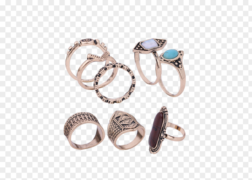 Ring Earring Gemstone Turquoise Set Jewellery PNG