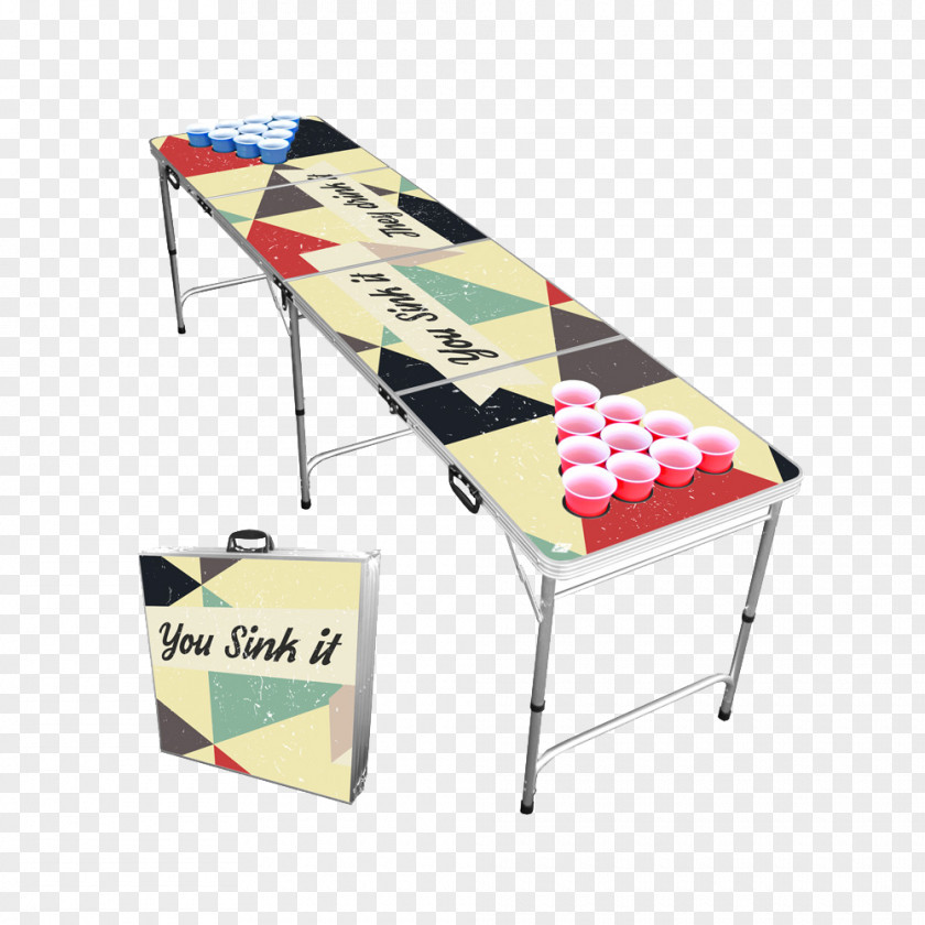 Table Beer Pong Tailgate Party AirPong PNG
