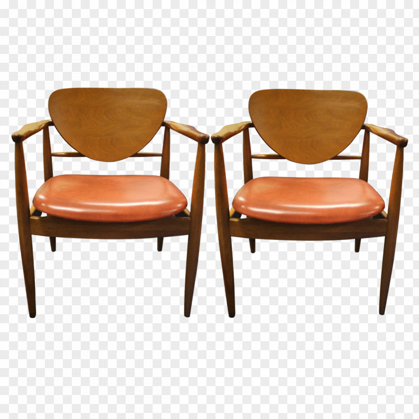 Century Furniture Chair Armrest Wood Garden PNG