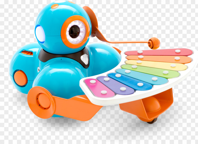 Dash Dot YouTube Xylophone Wonder Workshop Robot PNG