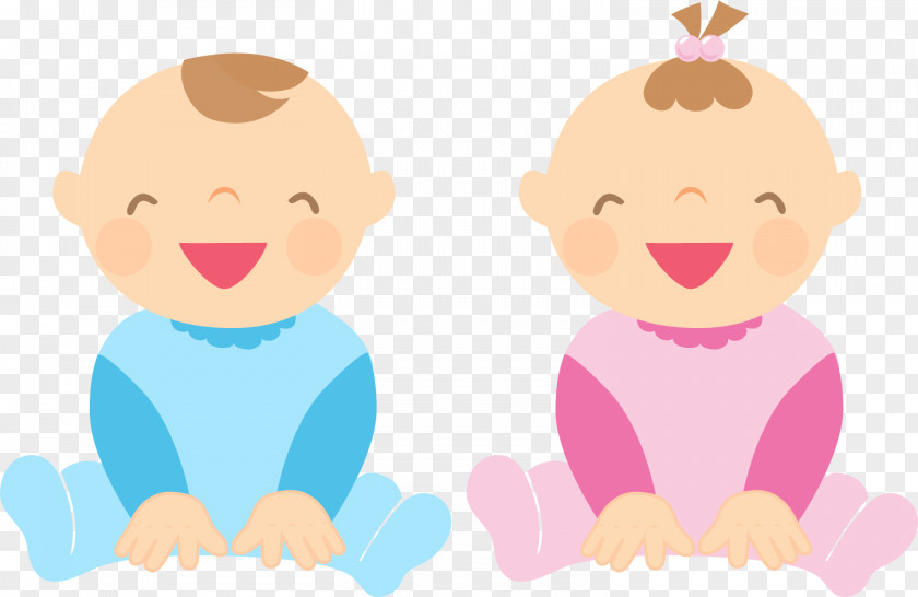 Happy Twins Twin Birth Infant Clip Art PNG