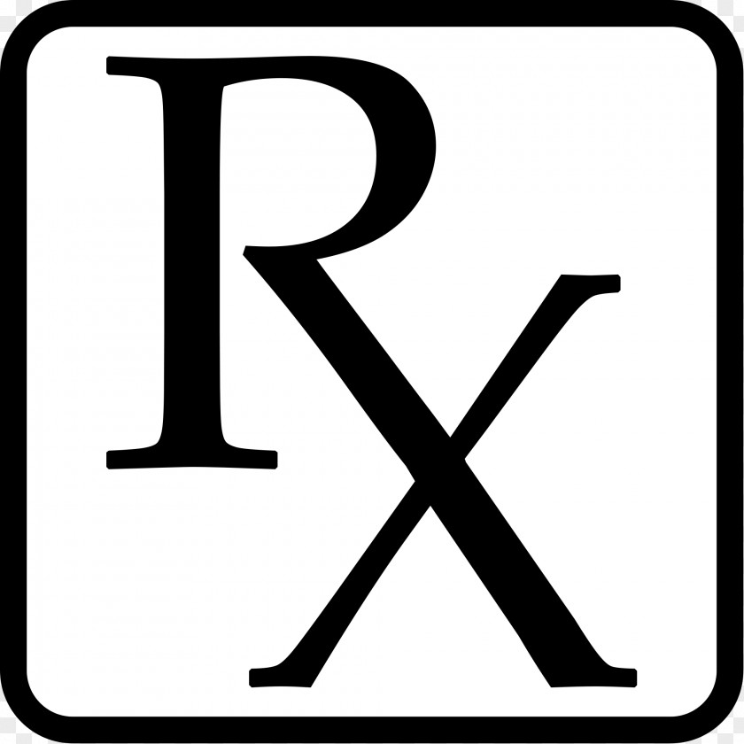 RX Cliparts Medical Prescription Pharmaceutical Drug Pharmacy Tablet Clip Art PNG