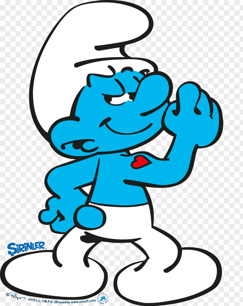 Smurfs Hefty Smurf Smurfette Papa Brainy Baby PNG