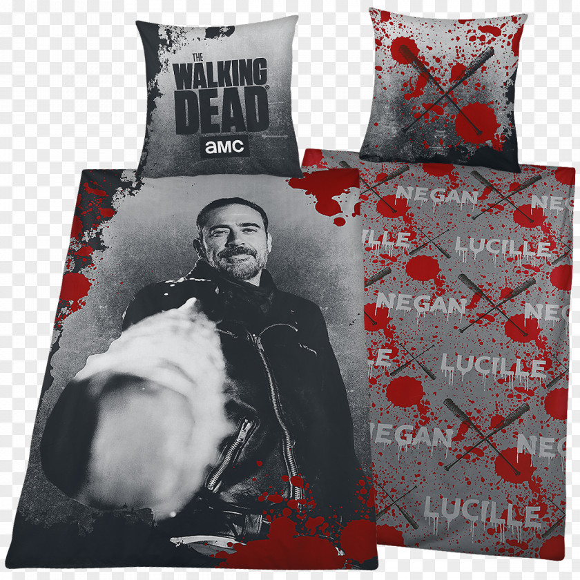 Bed Negan Bedding Sheets Daryl Dixon PNG