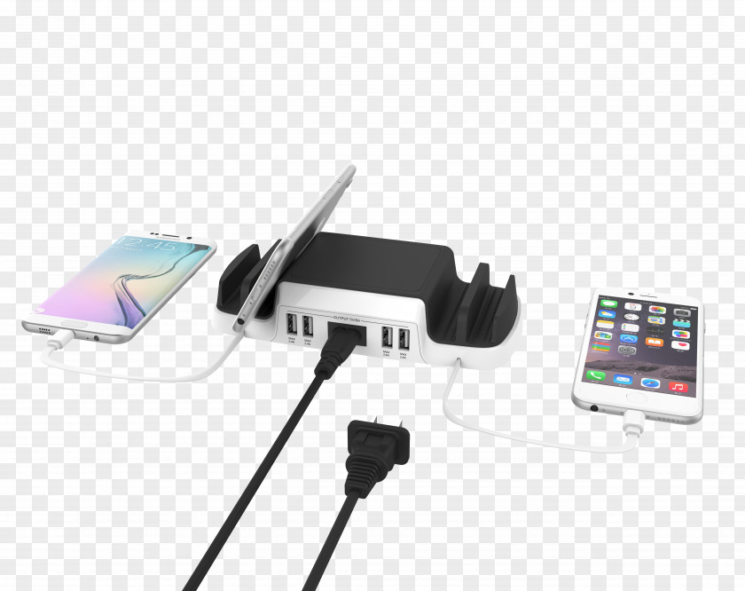Charging Station Battery Charger Micro-USB Gadget Electronics PNG